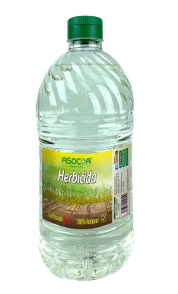 Herbicide biologique à base de vinaigre d'Asocoa. Produit alternatif efficace au glisofato